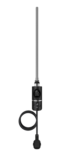 Fűtőpatron törölközőszárító radiátorhoz fekete 700W